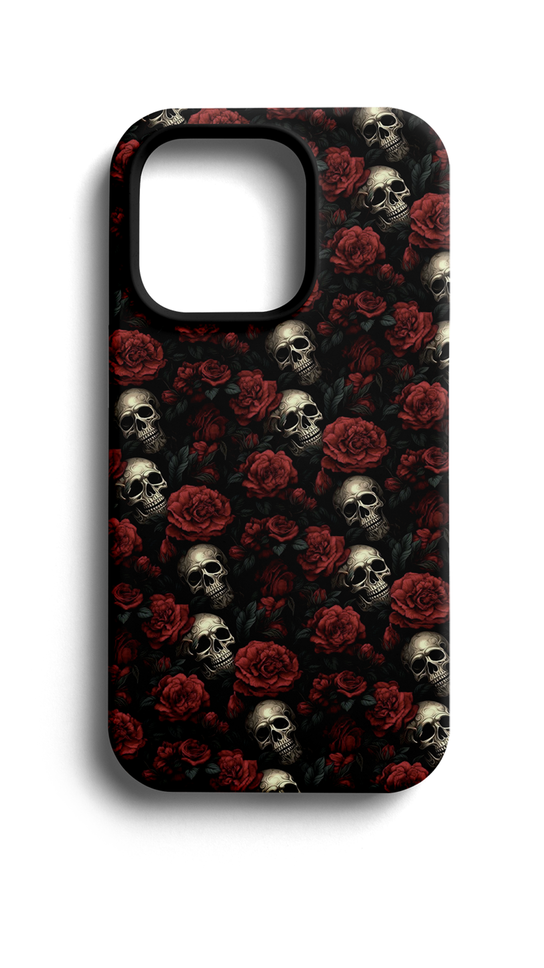 Skull Roses Telefon Kılıfı E231