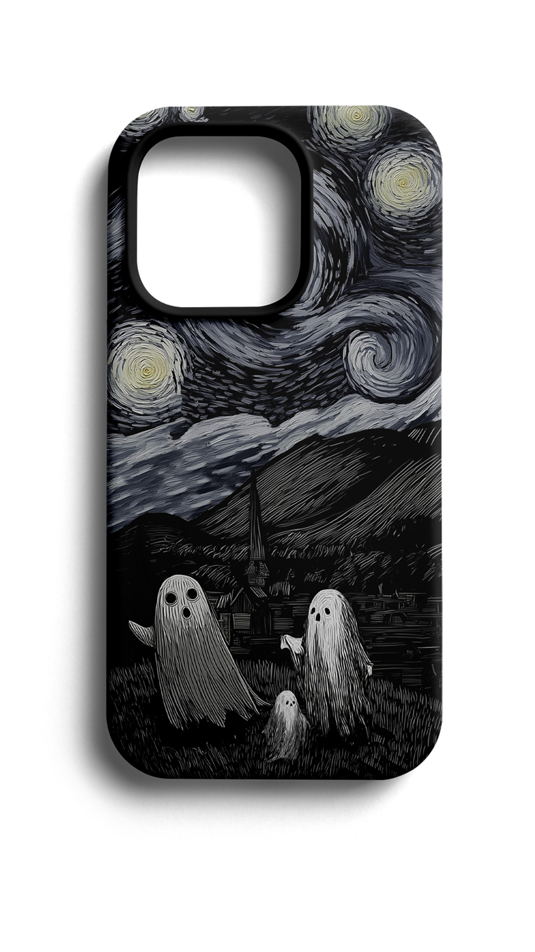 Starry Ghosts Telefon Kılıfı E272