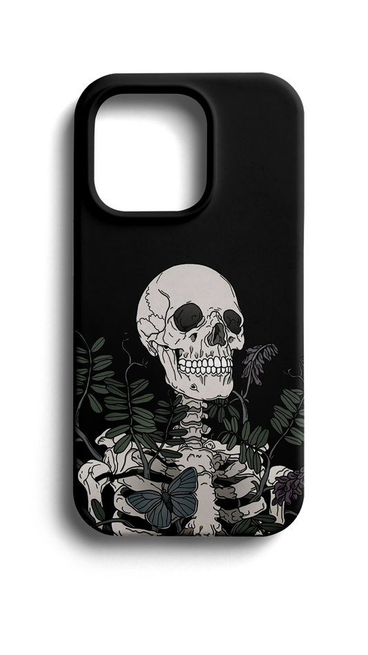 Flower Skeleton Telefon Kılıfı E263