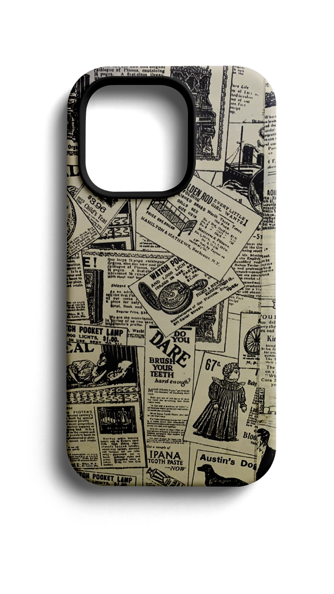Gazete V1 Telefon Kılıfı E55