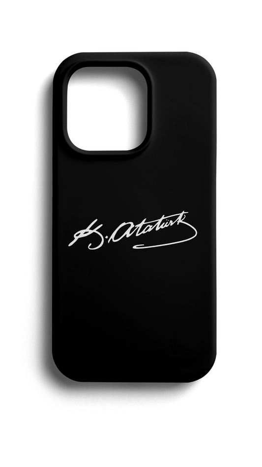 Mustafa Kemal Ataturk İmza Telefon Kılıfı E98