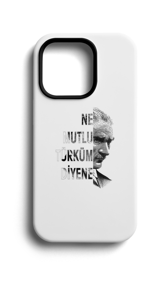 Ne Mutlu Turk Um Diyene V1 Telefon Kılıfı E123