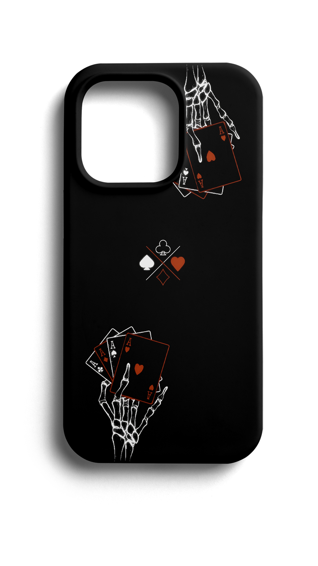 Skeleton Cards V2 Telefon Kılıfı E158