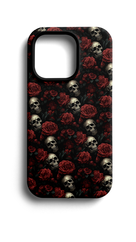 Skull Roses Telefon Kılıfı E231