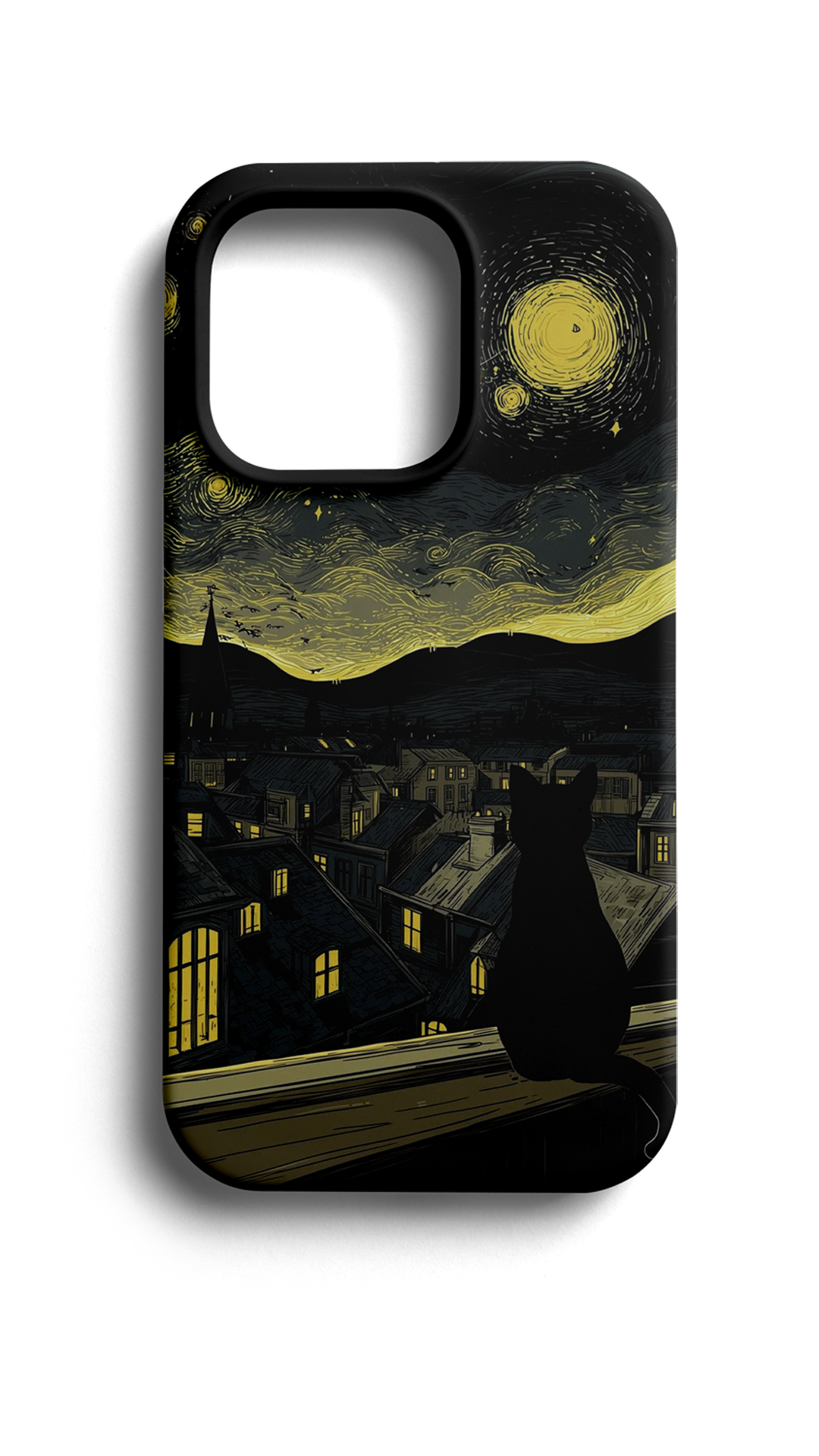 Starry Cat Telefon Kılıfı E268